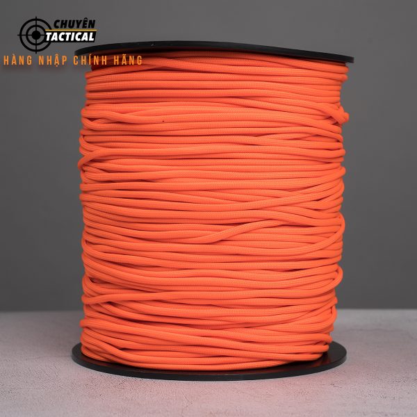 1m – Dây Paracord 550 – Neon Orange