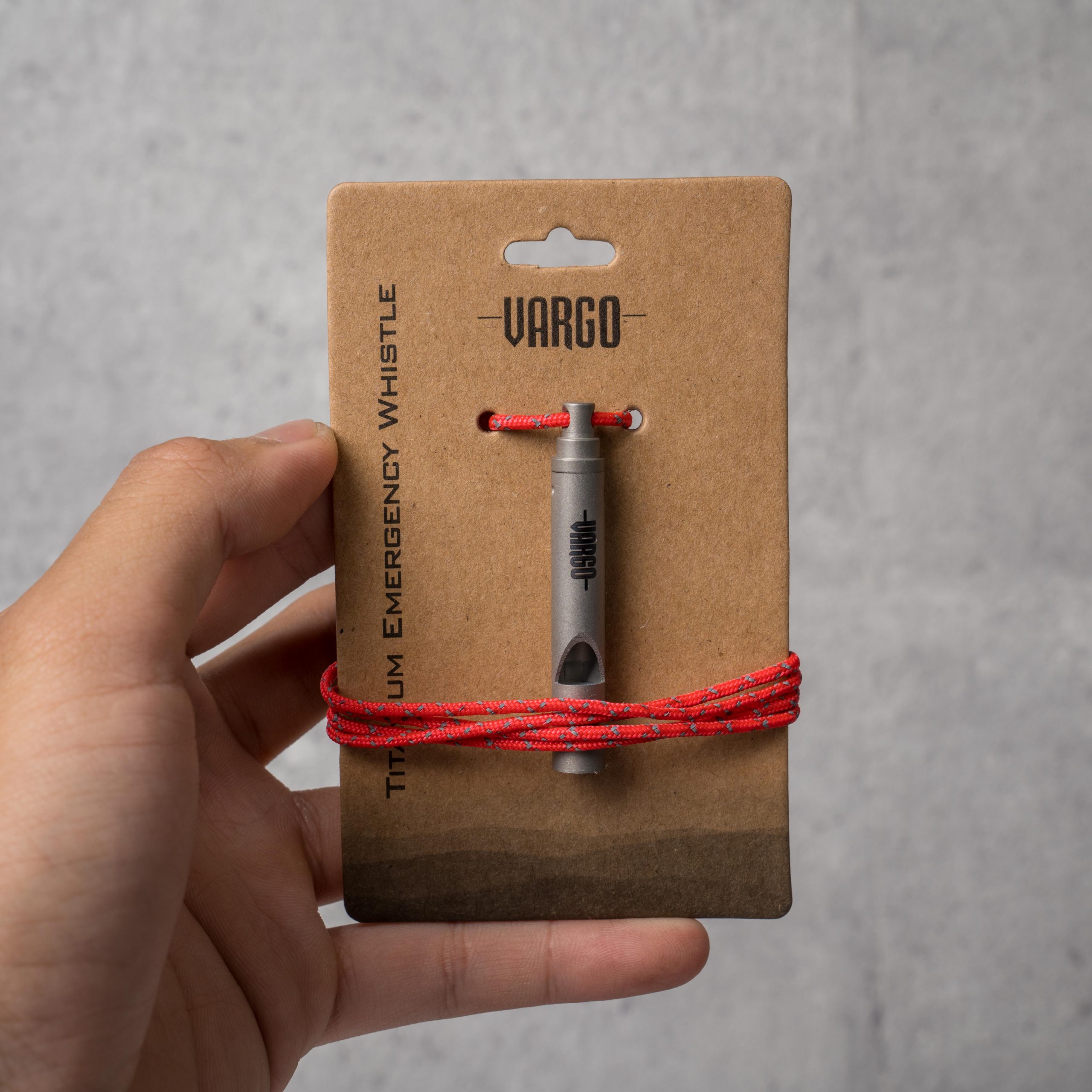 Titanium Emergency Whistle